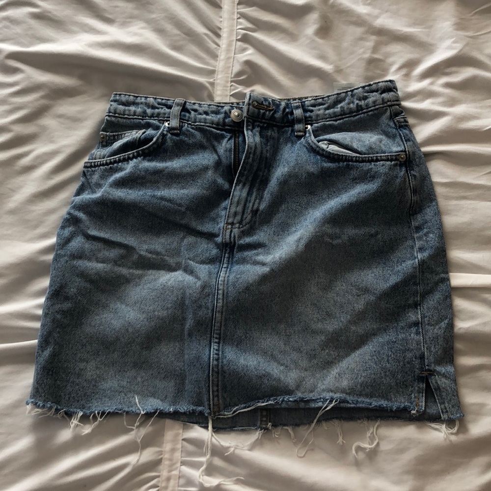 Denim skirt